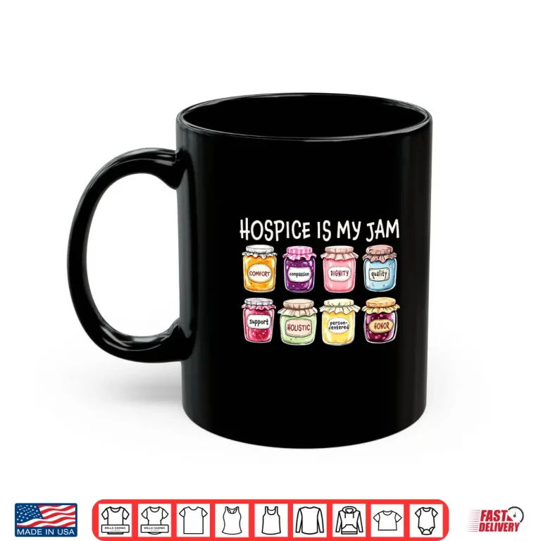 Mug Hospice Elf Squad Christmas Hospice Nurse Matching Shirt