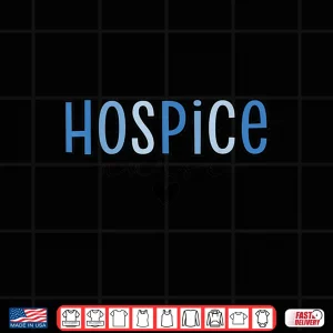 Design Rainbow Hospice Squad Hospice Nurse Terminal Care Nursing Shirt