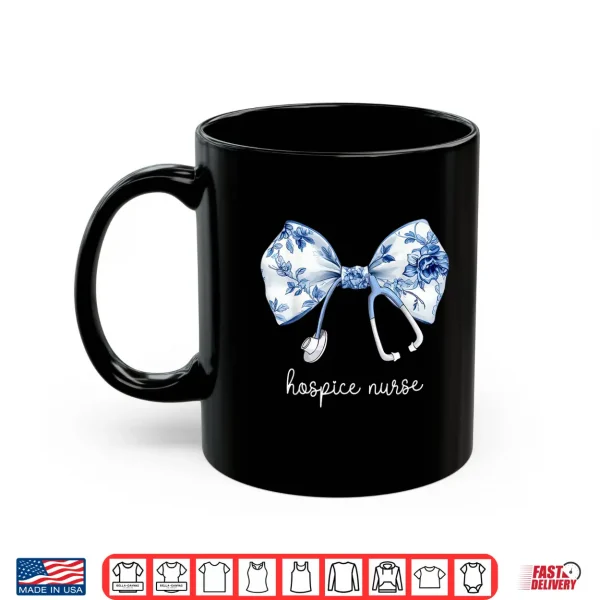Mug Retro Hospice Nurse Print For Nursing Student Hospice Nurse Shirt