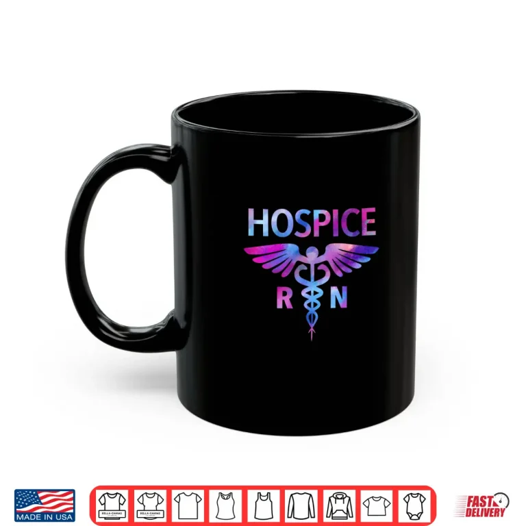 Mug Stethoscope Coquette Bow Hospice Nurse Aide Palliative Care Shirt