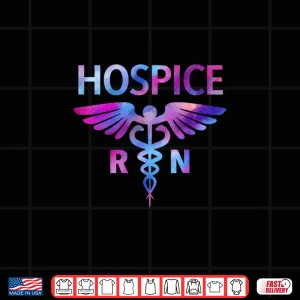 Design Stethoscope Coquette Bow Hospice Nurse Aide Palliative Care Shirt