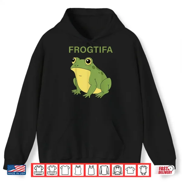 Hoodie Frogtifa Resist Frog Portland Protest Shirt