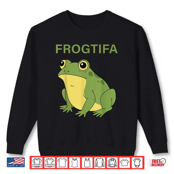 Sweatshirt Frogtifa Resist Frog Portland Protest Shirt