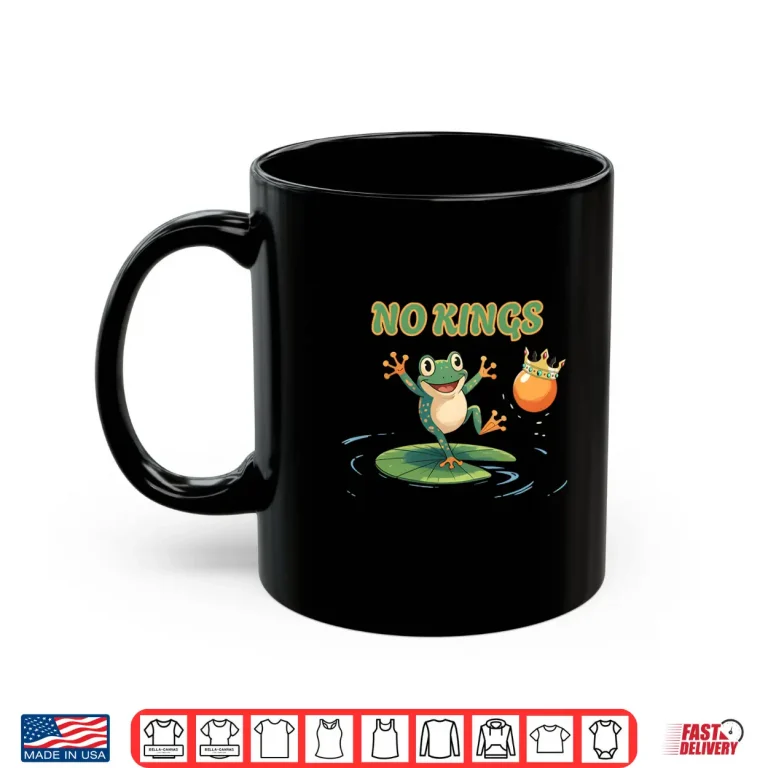 Mug No Kings Portland Frog Protest Shirt 1