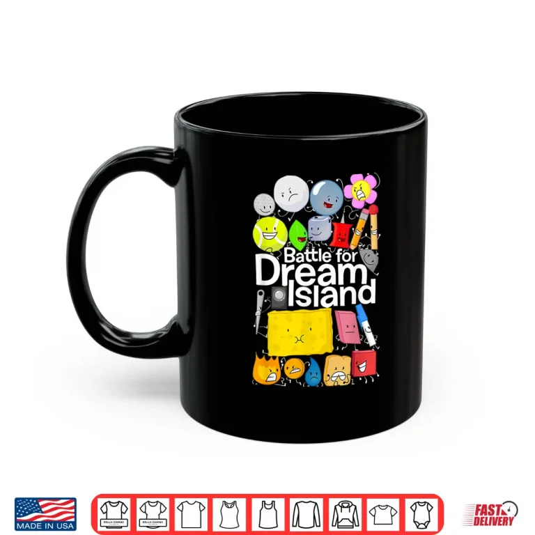 Mug Bfdi Battle for Dream Island Kids Graphic Boys Humor Shirt