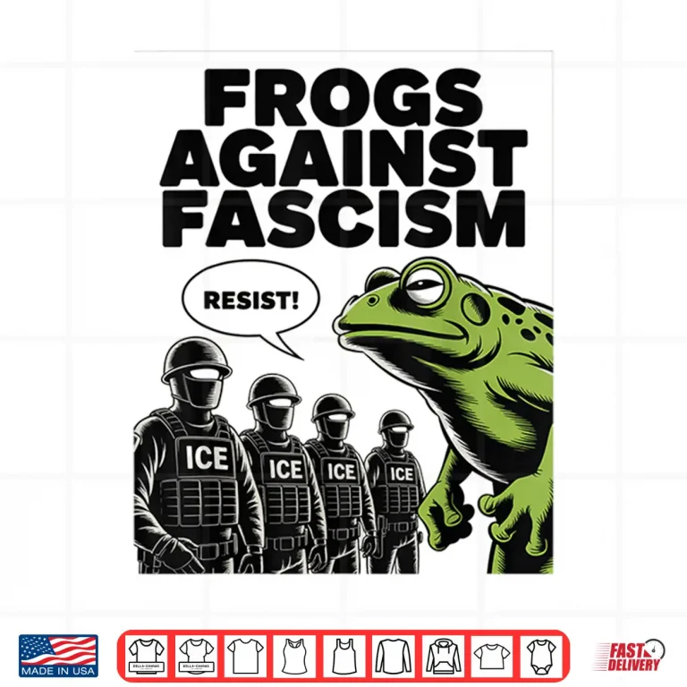 Design Frogs Against Fascism Frog Fascist USA 50501 No Kings Resist Shirt
