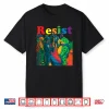 Frogs Resist Portland Frog Protest Vintage Activist Freedom Shirt