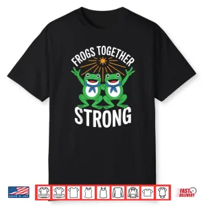 Frogs Strong Resist Portland Frog Protest Shirt
