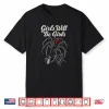 Girls Will Be Girls Feminist Black Widow Spider Women Shirt
