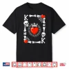 King Of Hearts Card Costume Funny Halloween King Of Hearts Shirt
