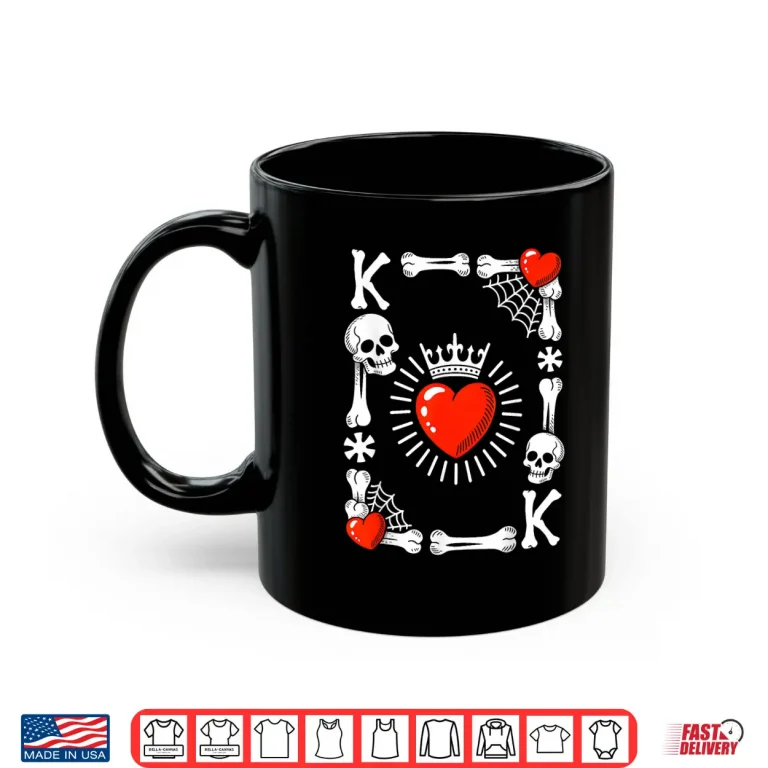 Mug King of Hearts Card Costume Funny Halloween King of Hearts Shirt