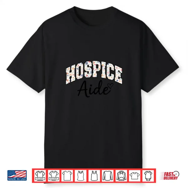 Hospice Aide Hospice Squad Nurse Retro Shirt