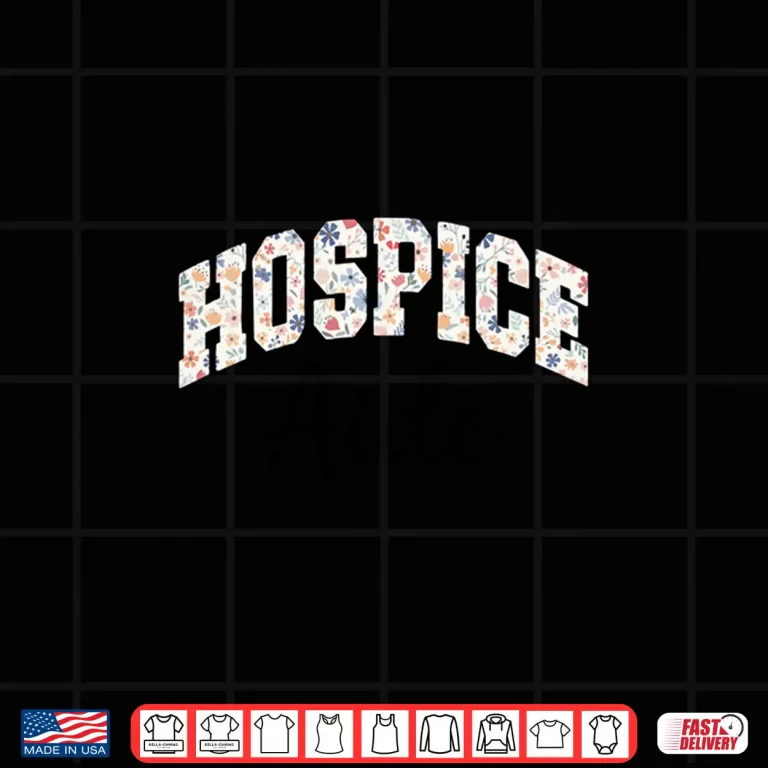 Design Hospice Aide Hospice Squad Nurse Retro Shirt