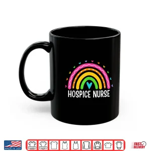 Mug Hospice Care Nursing Rainbow Rn Registered Hospice Nurse Shirt