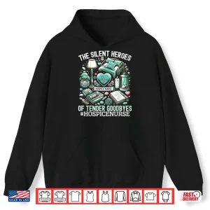 Hoodie Registered Nurse Healthcare Medical Rn Hospice Nurse Shirt