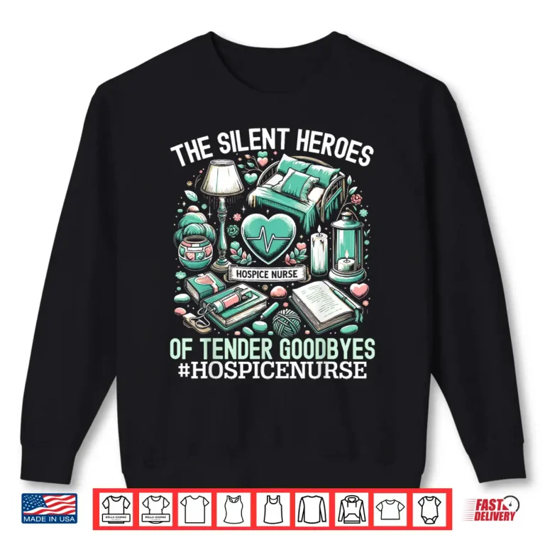 Sweatshirt Registered Nurse Healthcare Medical Rn Hospice Nurse Shirt