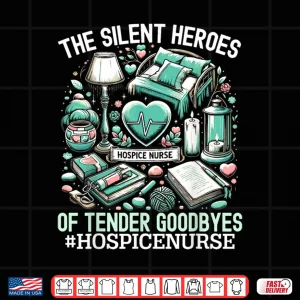 Design Registered Nurse Healthcare Medical Rn Hospice Nurse Shirt