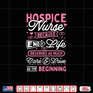 Design Womens Hospice Nurse Shirt