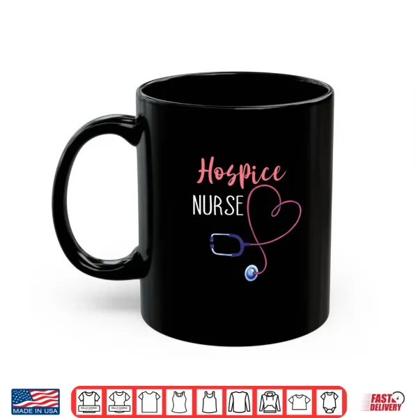Mug Womens Hospice Nurse Terminal Care Hospice Work Registered Nursing Shirt