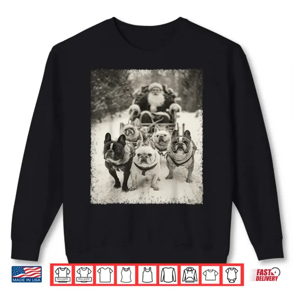 Sweatshirt Christmas French Bulldog Shirt