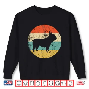 Sweatshirt French Bulldog Shirt Retro French Bulldog Dog Shirt