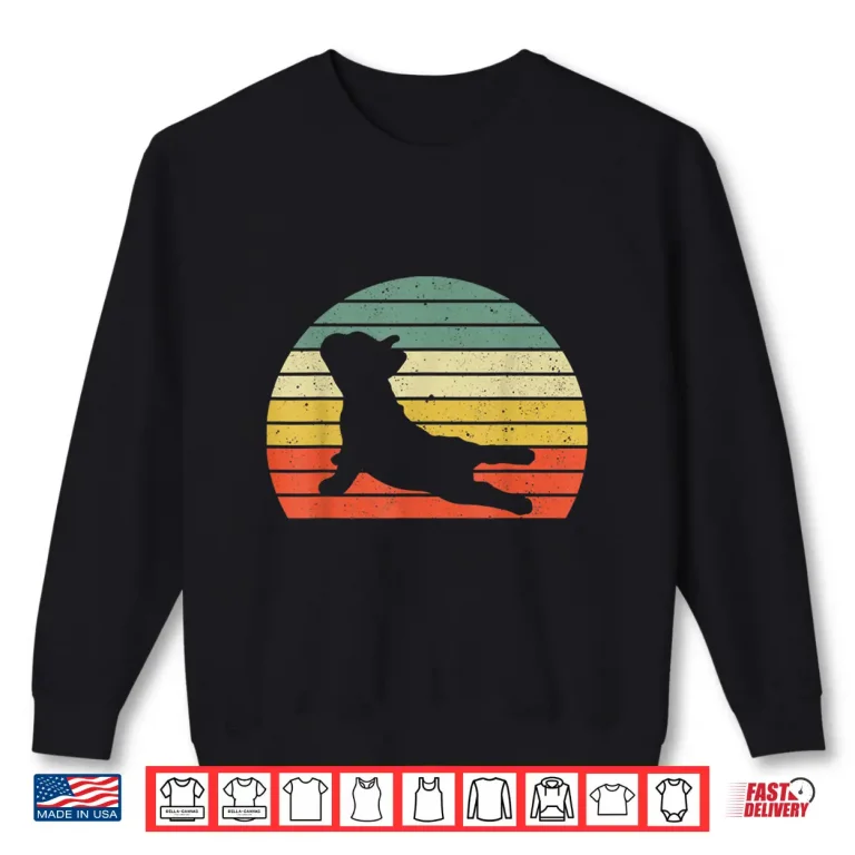 Sweatshirt French Bulldog Yoga Funny Frenchie Shirt