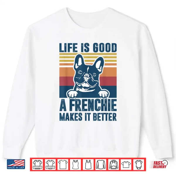 Frenchie Gifts For Women Men Frenchie Dad Mom French Bulldog Shirt 2 Sweatshirt Frenchie Gifts For Women Men Frenchie Dad Mom French Bulldog Shirt