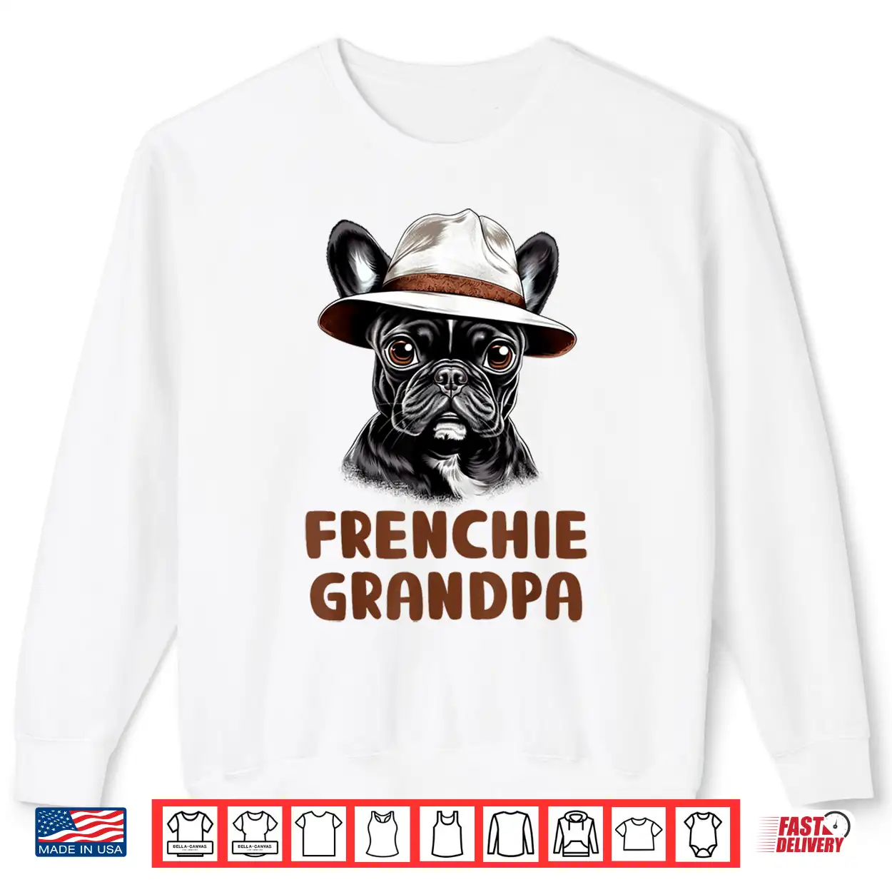 Frenchie Grandpa Dog Lover Gift Funny French Bulldog Owner Shirt Frenchie Grandpa Dog Lover Gift Funny French Bulldog Owner Shirt