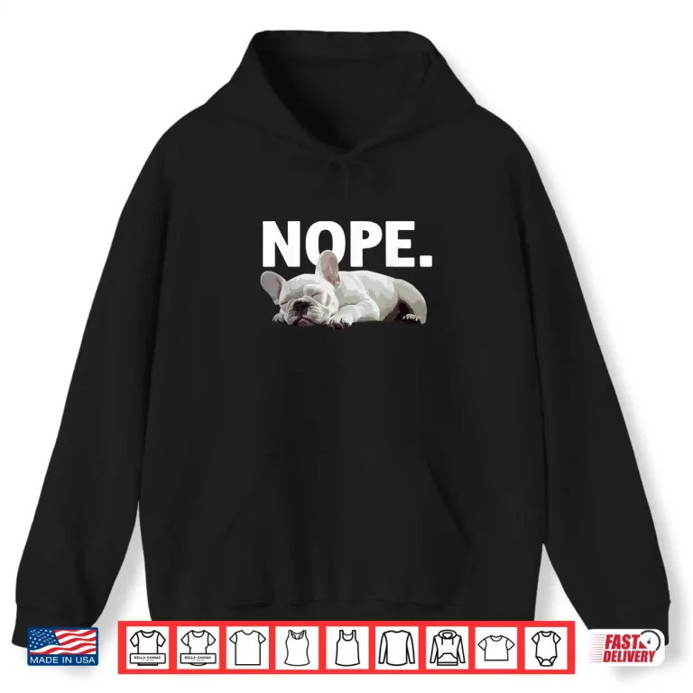 Hoodie Cool French Bulldog Art For Men Women French Bulldog Lover Shirt