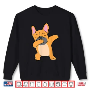 Sweatshirt Dabbing French Bulldog Kids Dancing Puppy Dabbing Bulldog Shirt