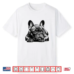 Dreamy French Bulldog In Lying Pose Shirt