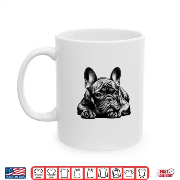 Mug Dreamy French Bulldog In Lying Pose Shirt