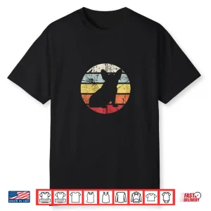 Fine Distressed Retro Vintage French Bulldog Pet Dog Mom Shirt