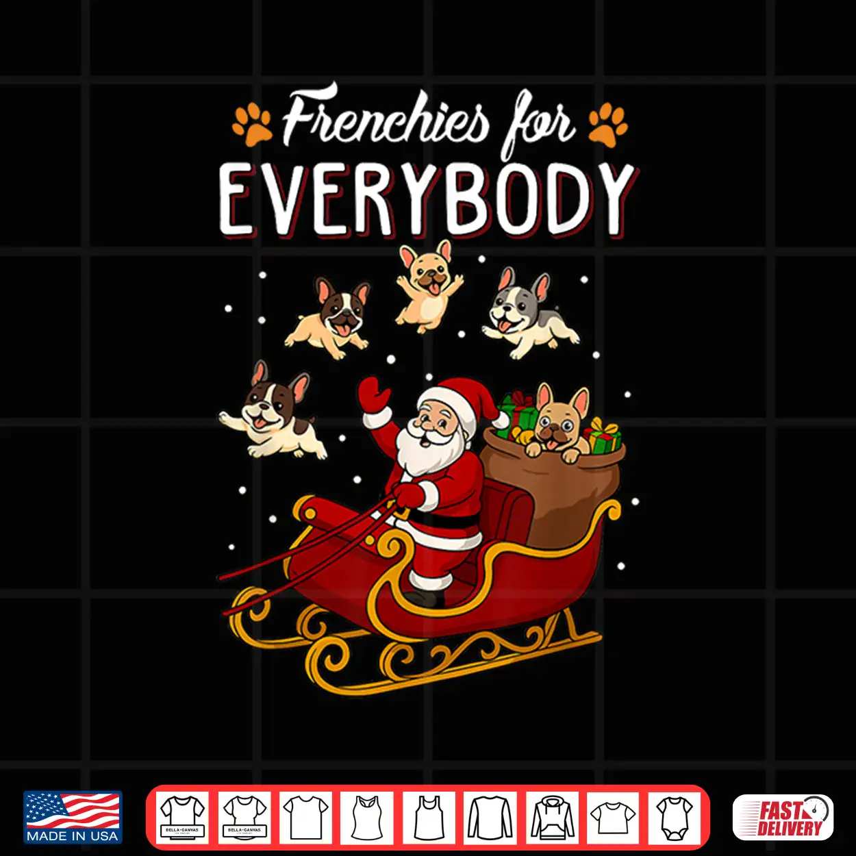 French Bulldog Frenchie Dog Mom Men Women Kids Dog Christmas Shirt French Bulldog Frenchie Dog Mom Men Women Kids Dog Christmas Shirt