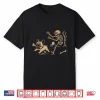 French Bulldog Halloween Frenchie Skeleton Chase Spooky Shirt