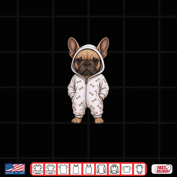 Design French Bulldog Sleepy Frenchie Lover Women Men Kids Shirt