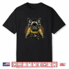 Funny French Bulldog Frenchie Dj Electronic Edm Music Shirt