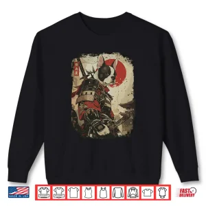 Sweatshirt Samurai French Bulldog Dog Lover Vintage Mens Graphic Long Sleeve Shirt