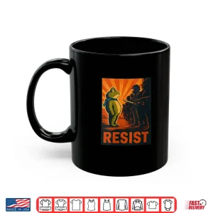 Mug Frog Resist Portland Frog Protest Portland Frog Activist Shirt 4