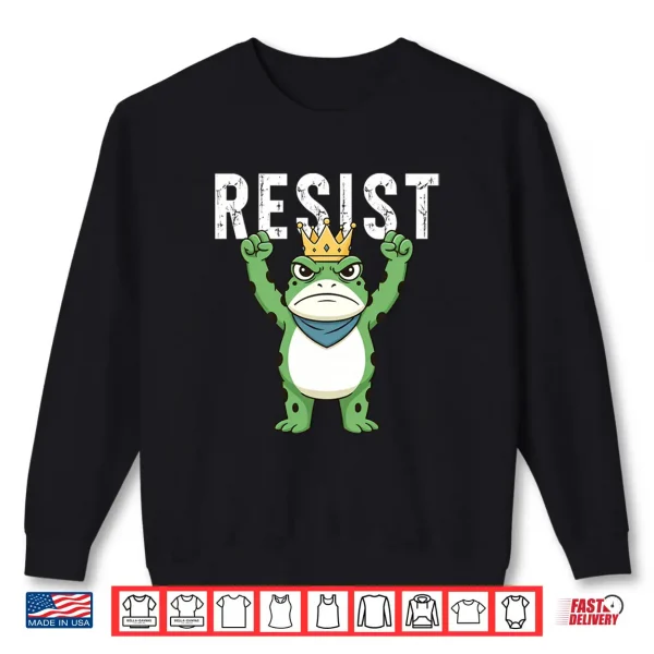 Frog Resist Portland Frog Protest Shirt 2 Sweatshirt Frog Resist Portland Frog Protest Shirt