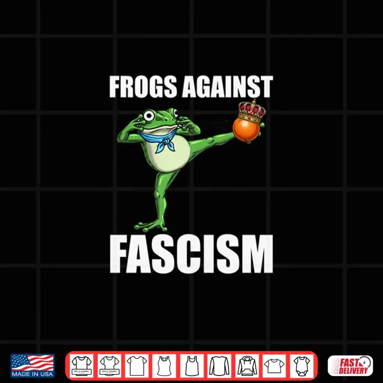 Design Frogs Against Fascism No Kings In Portland Frog Protest Shirt 1