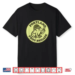 I Am Frogtifa Portland Frog Brigade Shirt