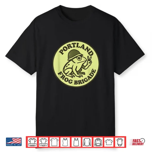 I Am Frogtifa Portland Frog Brigade Shirt