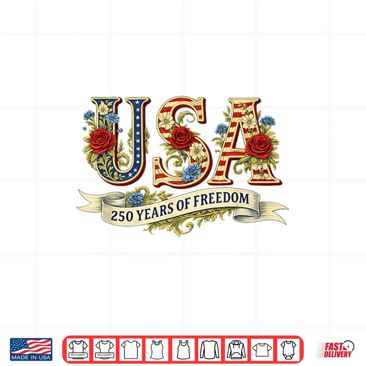 Usa 250 Years Of Freedom 1776 2026 America 250Th Anniversary Shirt Usa 250 Years Of Freedom 1776 2026 America 250Th Anniversary Shirt