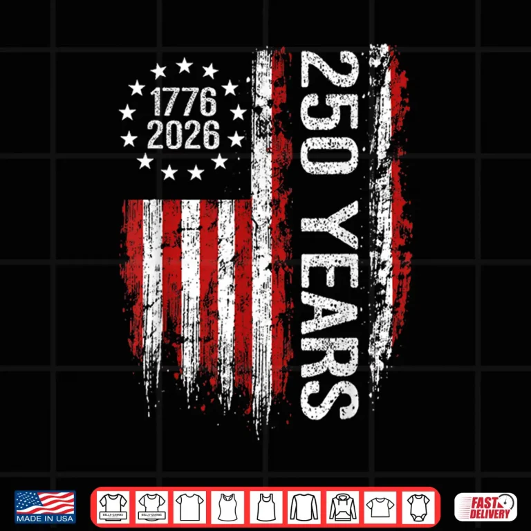 Design 250 Anniversary Usa 250Th American Flag Patriotic 250 Years Shirt 3