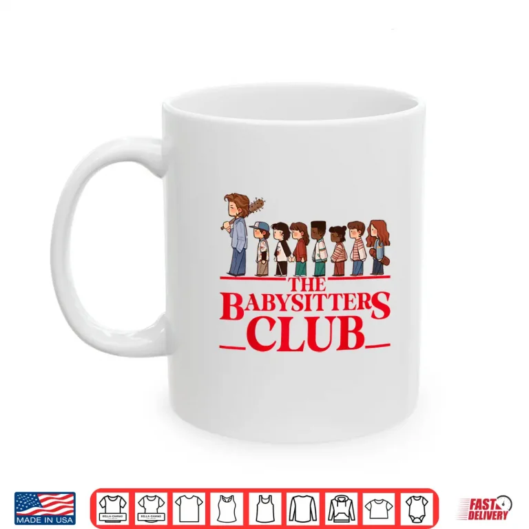 Mug Funny The Baby Sitters Club Retro Friends Men Women Shirt 1