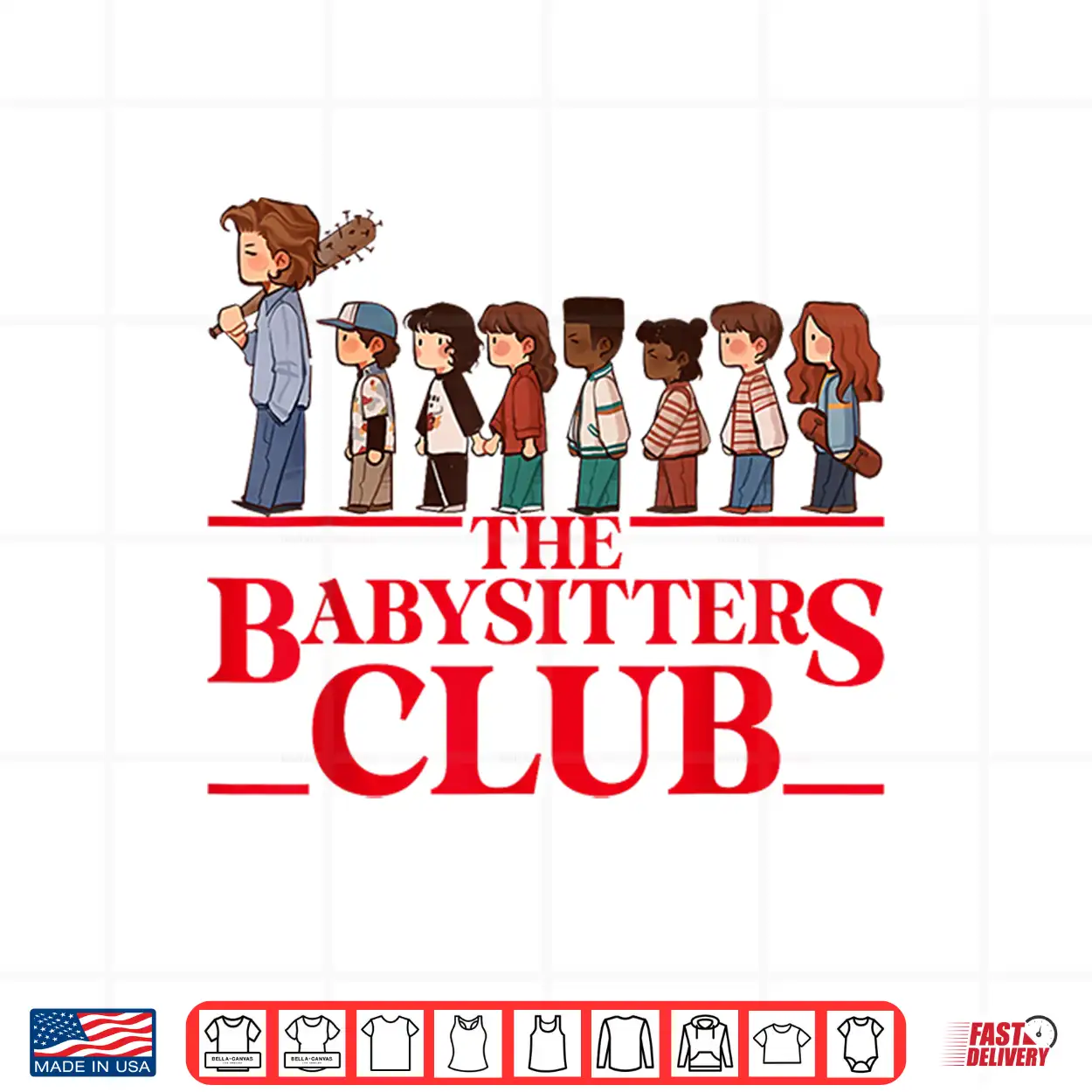 Funny The Baby Sitters Club Retro Friends Men Women Shirt Funny The Baby Sitters Club Retro Friends Men Women Shirt