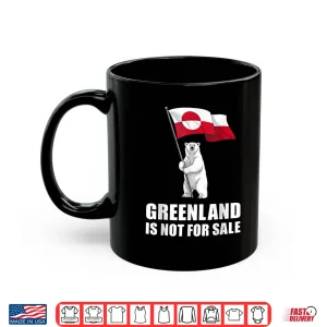 Mug Greenland Not For Sale Greenland Flag Bear Greenlanders Shirt 2