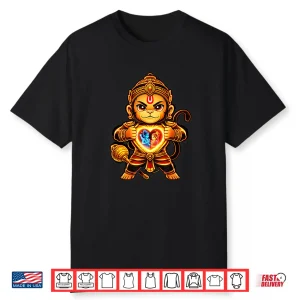 Hanumanji Hanuman Hindu Monkey God Lover Devotee Shirt