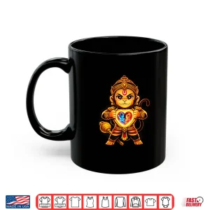 Mug Hanumanji Hanuman Hindu Monkey God Lover Devotee Shirt 1